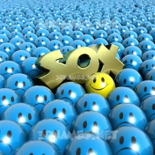 sox in Special Smileys style - 3D name wallpaper sox in Special Smileys style - 3D name wallpaper