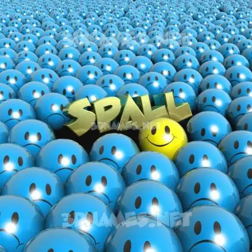 spall in Special Smileys style - 3D name wallpaper spall in Special Smileys style - 3D name wallpaper