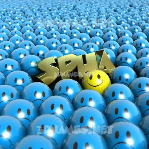spha in Special Smileys style - 3D name wallpaper spha in Special Smileys style - 3D name wallpaper