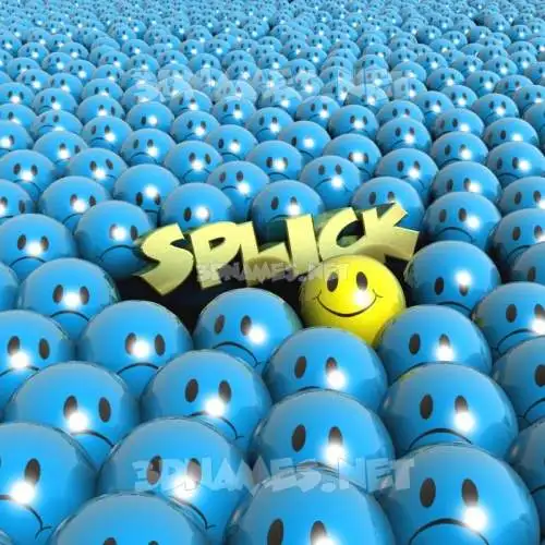 splick in Special Smileys style - 3D name wallpaper splick in Special Smileys style - 3D name wallpaper