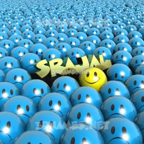srajal in Special Smileys style - 3D name wallpaper