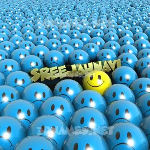 sreejahnavi in Special Smileys style - 3D name wallpaper