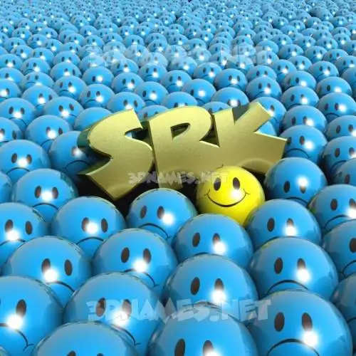 srk in Special Smileys style - 3D name wallpaper srk in Special Smileys style - 3D name wallpaper