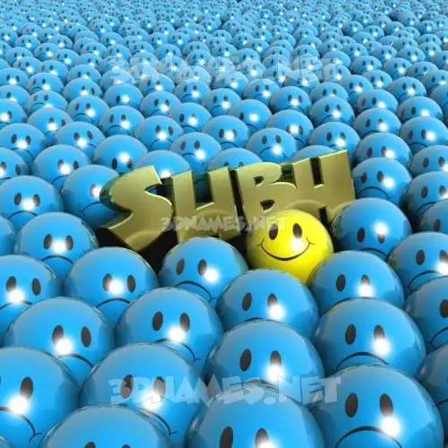 subh in Special Smileys style - 3D name wallpaper
