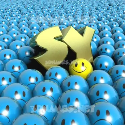 sy in Special Smileys style - 3D name wallpaper sy in Special Smileys style - 3D name wallpaper