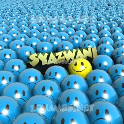 syazwani in Special Smileys style - 3D name wallpaper syazwani in Special Smileys style - 3D name wallpaper