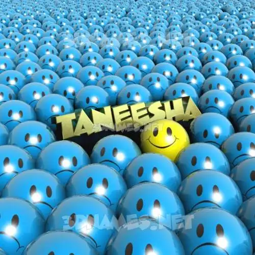 taneesha in Special Smileys style - 3D name wallpaper taneesha in Special Smileys style - 3D name wallpaper