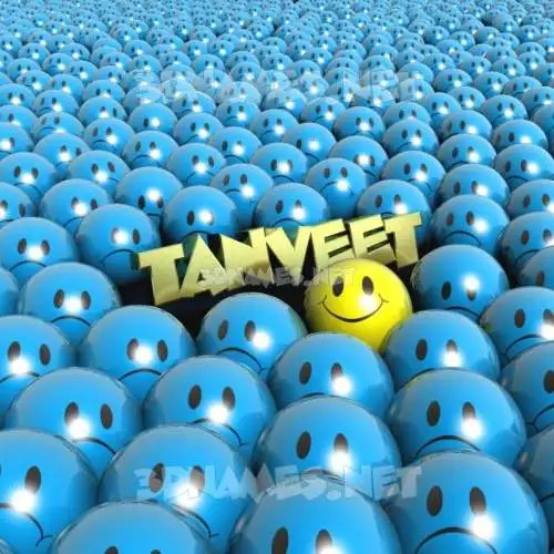 tanveet in Special Smileys style - 3D name wallpaper tanveet in Special Smileys style - 3D name wallpaper