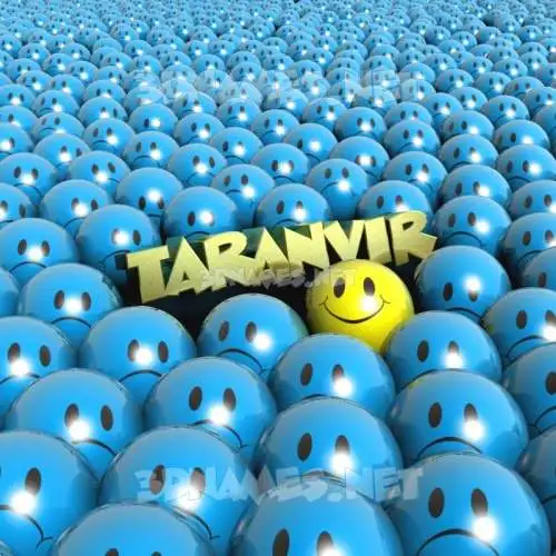 taranvir in Special Smileys style - 3D name wallpaper