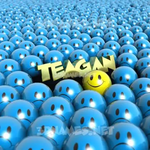 teagan in Special Smileys style - 3D name wallpaper teagan in Special Smileys style - 3D name wallpaper