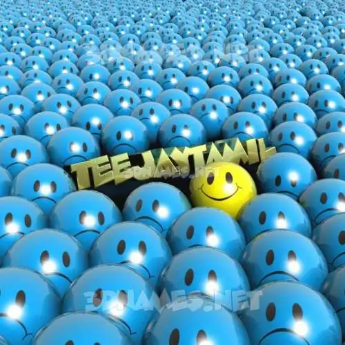 teejaytamil in Special Smileys style - 3D name wallpaper