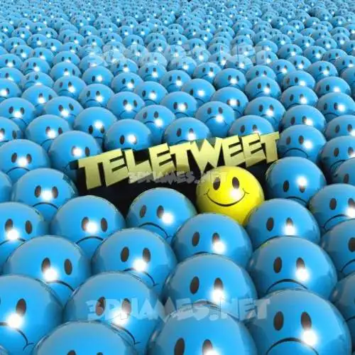 teletweet in Special Smileys style - 3D name wallpaper teletweet in Special Smileys style - 3D name wallpaper