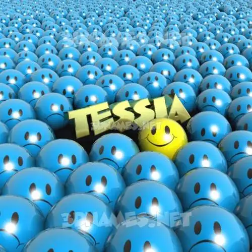 tessia in Special Smileys style - 3D name wallpaper tessia in Special Smileys style - 3D name wallpaper
