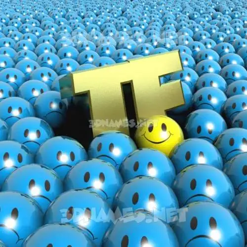 tf in Special Smileys style - 3D name wallpaper tf in Special Smileys style - 3D name wallpaper
