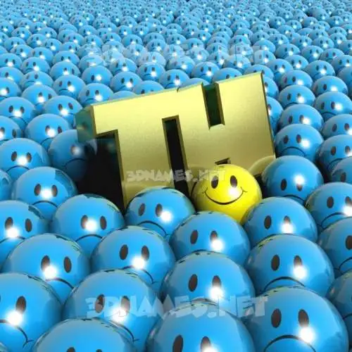 th in Special Smileys style - 3D name wallpaper th in Special Smileys style - 3D name wallpaper