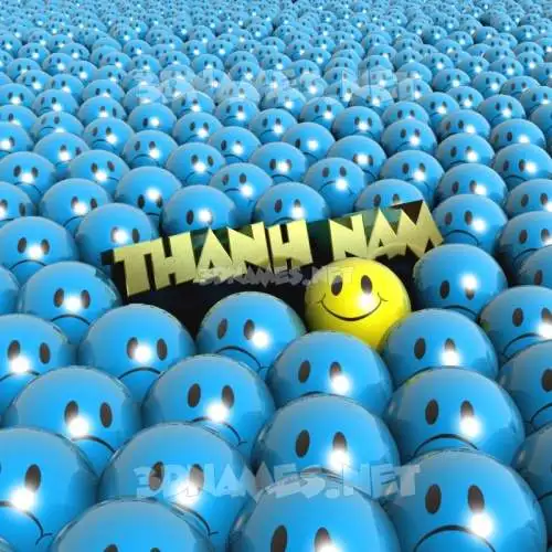 thanh nam in Special Smileys style - 3D name wallpaper
