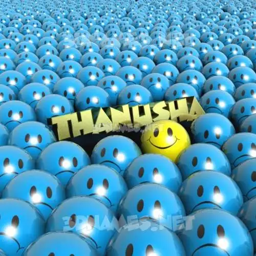 thanusha in Special Smileys style - 3D name wallpaper thanusha in Special Smileys style - 3D name wallpaper