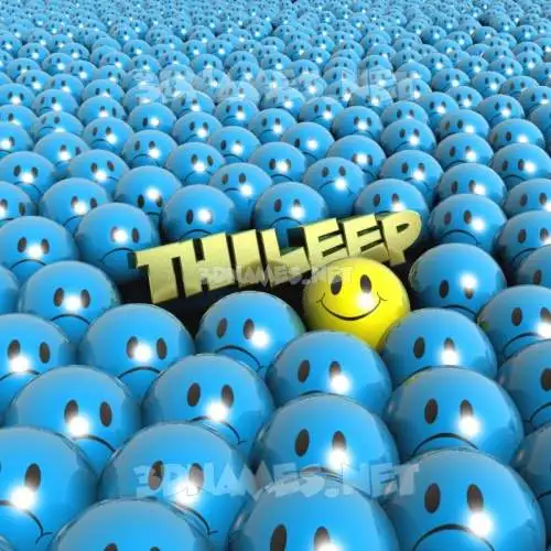 thileep in Special Smileys style - 3D name wallpaper thileep in Special Smileys style - 3D name wallpaper