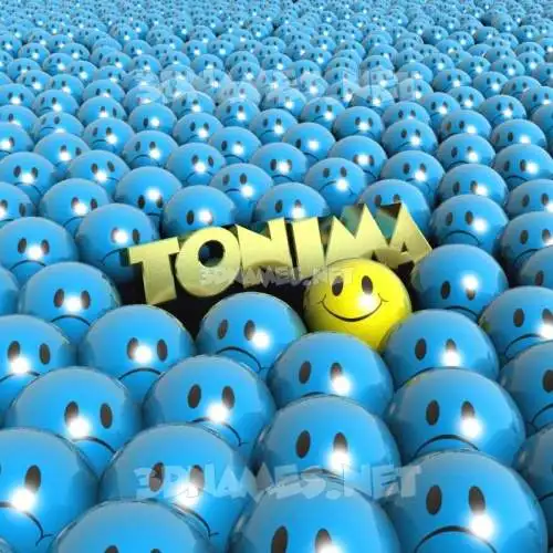 tonima in Special Smileys style - 3D name wallpaper tonima in Special Smileys style - 3D name wallpaper