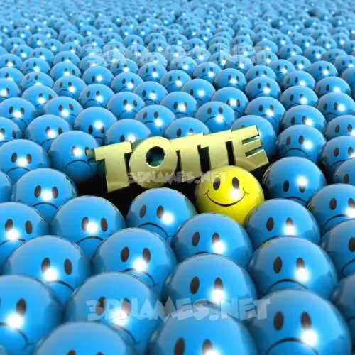 totte in Special Smileys style - 3D name wallpaper totte in Special Smileys style - 3D name wallpaper