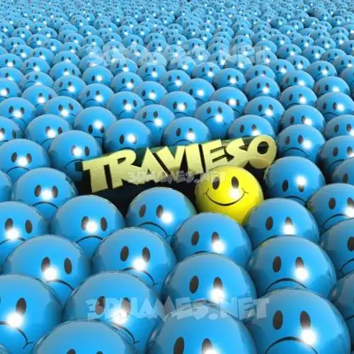 travieso in Special Smileys style - 3D name wallpaper travieso in Special Smileys style - 3D name wallpaper