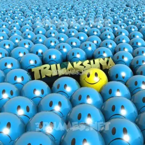 trilakshya in Special Smileys style - 3D name wallpaper