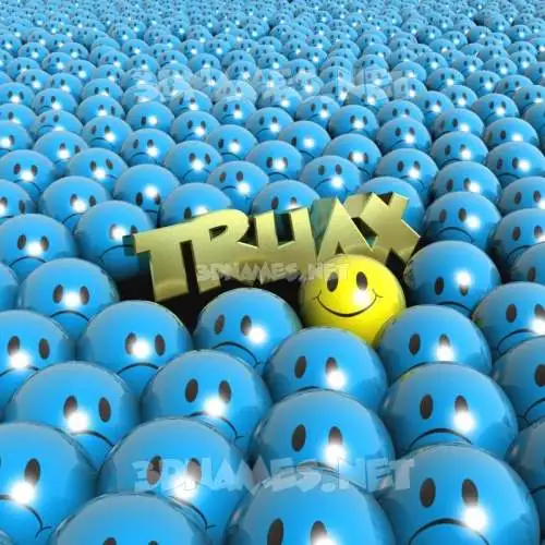 truax in Special Smileys style - 3D name wallpaper truax in Special Smileys style - 3D name wallpaper