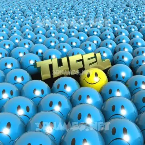 tufel in Special Smileys style - 3D name wallpaper tufel in Special Smileys style - 3D name wallpaper