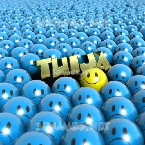 tuija in Special Smileys style - 3D name wallpaper tuija in Special Smileys style - 3D name wallpaper