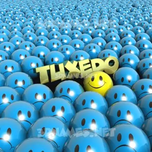 tuxedo in Special Smileys style - 3D name wallpaper