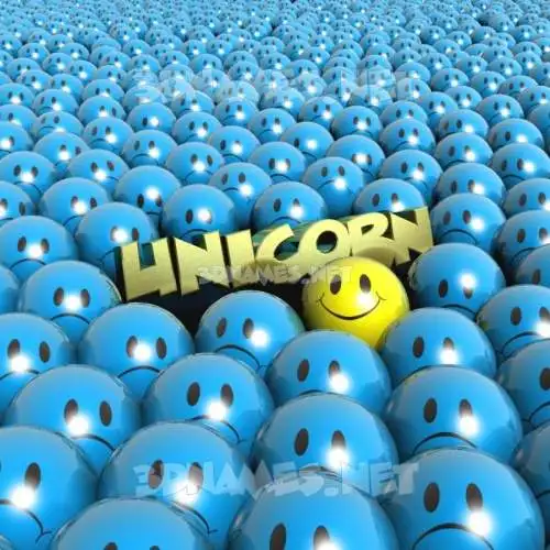 unicorn in Special Smileys style - 3D name wallpaper unicorn in Special Smileys style - 3D name wallpaper