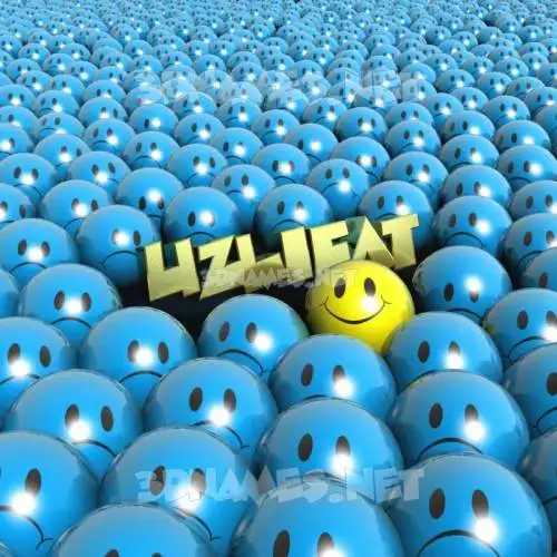 uzlifat in Special Smileys style - 3D name wallpaper uzlifat in Special Smileys style - 3D name wallpaper