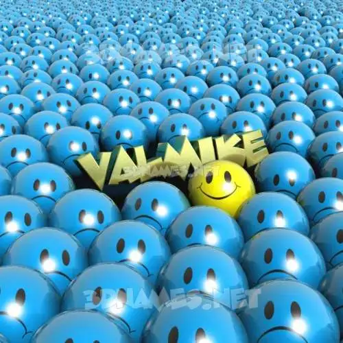 valmike in Special Smileys style - 3D name wallpaper valmike in Special Smileys style - 3D name wallpaper