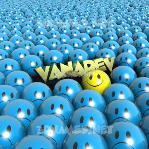 vanadev in Special Smileys style - 3D name wallpaper