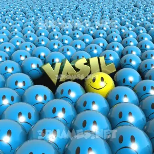 vasil in Special Smileys style - 3D name wallpaper vasil in Special Smileys style - 3D name wallpaper