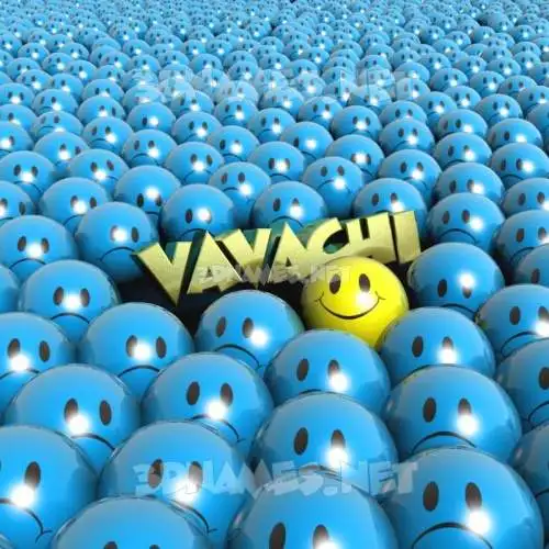 vavachi in Special Smileys style - 3D name wallpaper