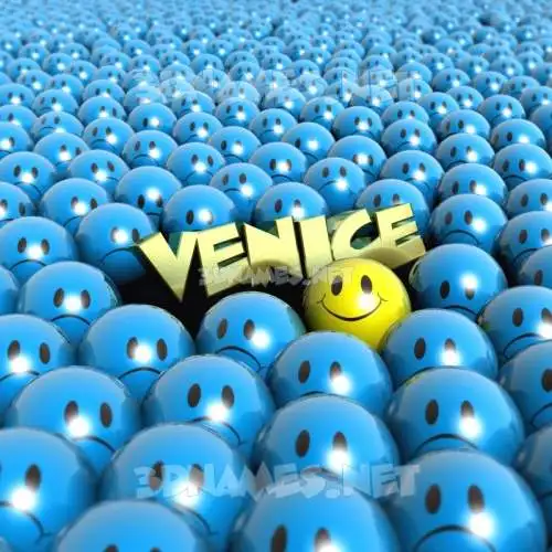 venice in Special Smileys style - 3D name wallpaper venice in Special Smileys style - 3D name wallpaper