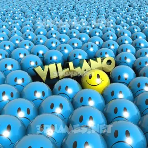 villano in Special Smileys style - 3D name wallpaper villano in Special Smileys style - 3D name wallpaper