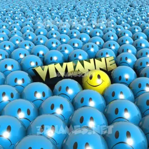 vivianne in Special Smileys style - 3D name wallpaper vivianne in Special Smileys style - 3D name wallpaper