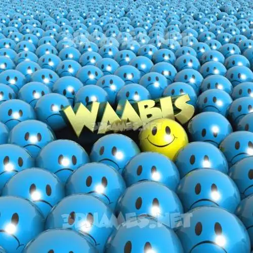 waabis in Special Smileys style - 3D name wallpaper waabis in Special Smileys style - 3D name wallpaper