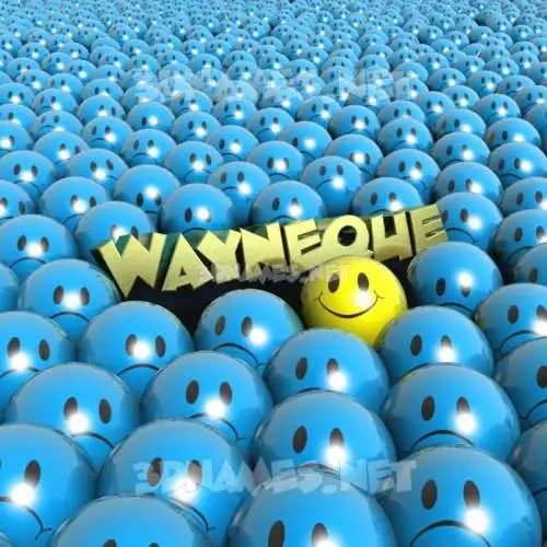 wayneque in Special Smileys style - 3D name wallpaper wayneque in Special Smileys style - 3D name wallpaper