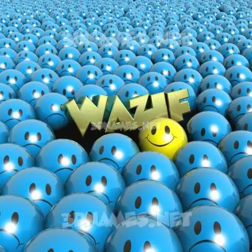wazif in Special Smileys style - 3D name wallpaper