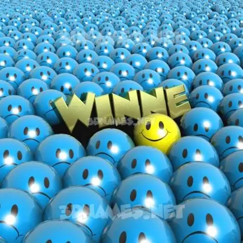 winne in Special Smileys style - 3D name wallpaper