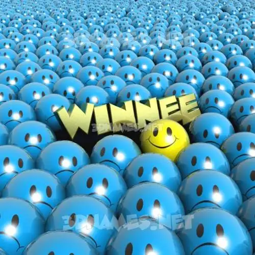 winnee in Special Smileys style - 3D name wallpaper winnee in Special Smileys style - 3D name wallpaper
