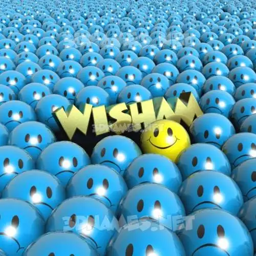 wisham in Special Smileys style - 3D name wallpaper wisham in Special Smileys style - 3D name wallpaper