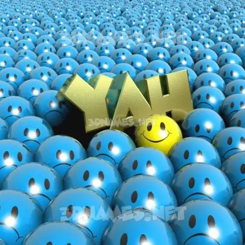 yah in Special Smileys style - 3D name wallpaper yah in Special Smileys style - 3D name wallpaper