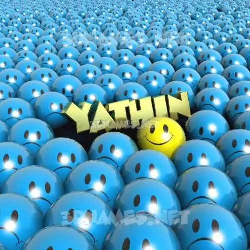 yathin in Special Smileys style - 3D name wallpaper yathin in Special Smileys style - 3D name wallpaper