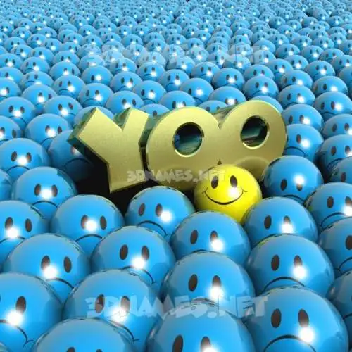 yoo in Special Smileys style - 3D name wallpaper yoo in Special Smileys style - 3D name wallpaper