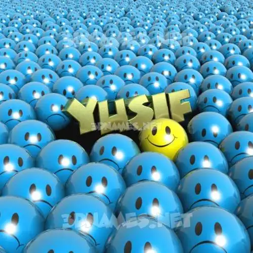 yusif in Special Smileys style - 3D name wallpaper yusif in Special Smileys style - 3D name wallpaper