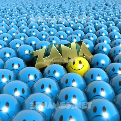zana in Special Smileys style - 3D name wallpaper zana in Special Smileys style - 3D name wallpaper